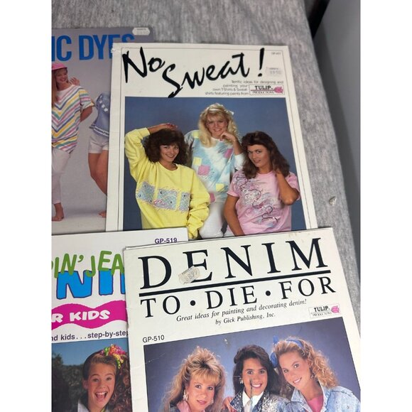 Jumpin Jeans Denim For Kids Tulip Productions Lot Of Magazines Paperback - Picture 6 of 9